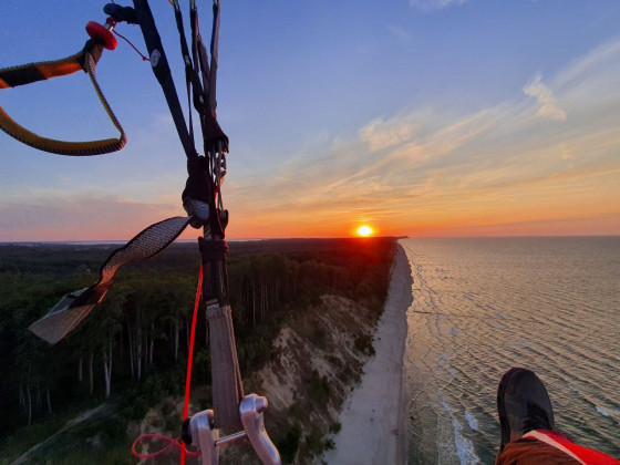 mal ne Runde ohne Motor bei NO Wind