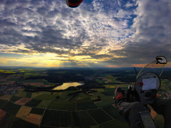 Abendflug Alsfeld, Antrifttalsperre