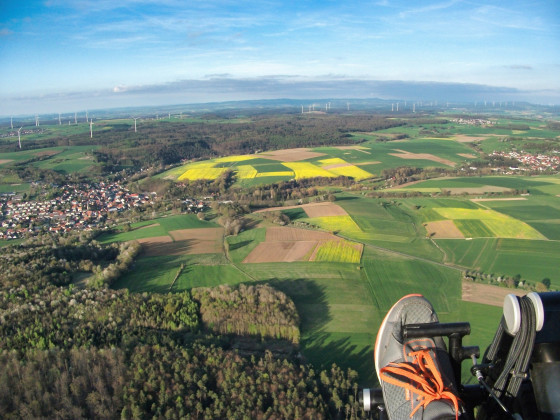 Rapsfelder bei Kirdorf