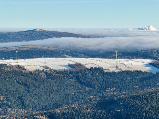 Adventsflug Erzgebirge