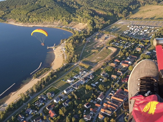 ​eine Runde um den Geierswalder See​