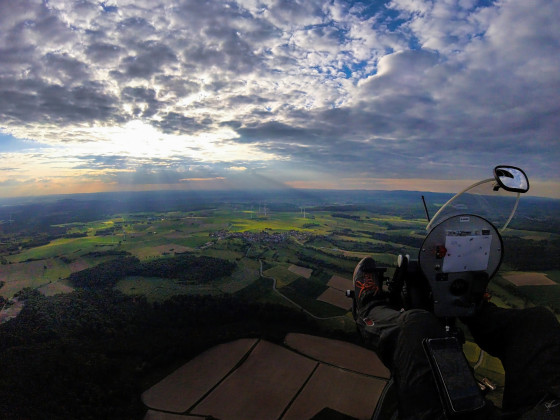 Abendflug Alsfeld
